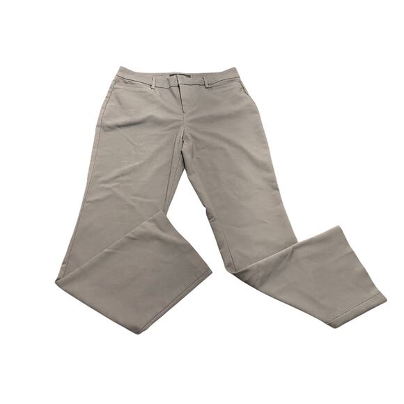Liverpool Women’s Dress Pants Gray Size 10/30 Straight Leg Stretch Work Career - Picture 1 of 8